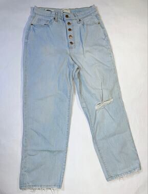 Universal Threads Distressed Vintage Straight Jeans - Womens Size 8/29R - Blue